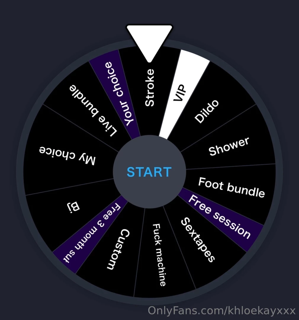 Sunday funday spin my wheel to make your sunday a cumday 1 spin 5 2 