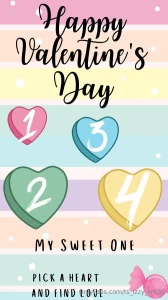 Early valentine s let s play a game choose your favorite heart and let