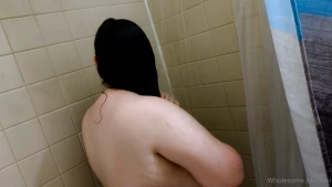 Wait i m naked y- you sure you don t mind o-okay part 1 3 of my shower part 1