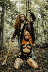 Photo set drop who looks better tied up part 4