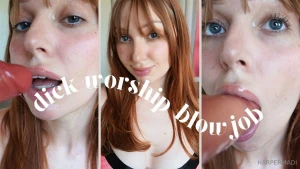 Sucking your dick in a pov style with lotsss of dirty talk i just luv