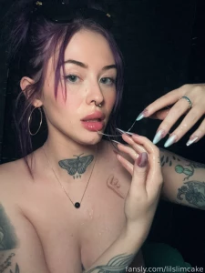 My tits are so sticky tits fyp spit petite curvy natural bigtits