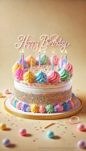 Just under a week now till my birthday to celebrate until 24th of