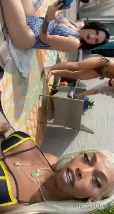 Found some unposted behind the scenes video from my pool day with part 1 