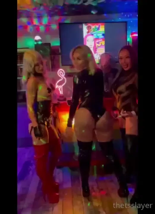 Had fun crashing a pride party last night after filming new fetish 