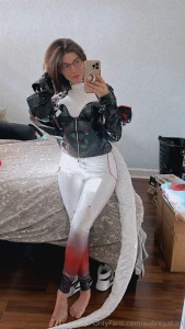 For the bodysuit fans trying on cosplays for future shoots this part 1