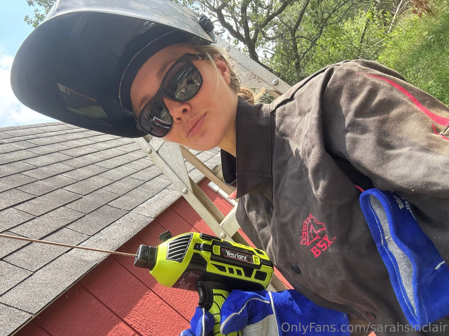 Certified to handle hard tools and harder men 