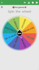 O ho ho rueda until december 29 all you have to do is tip to spin i