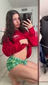 The sweater s cute but you d prefer what s under it right part 4