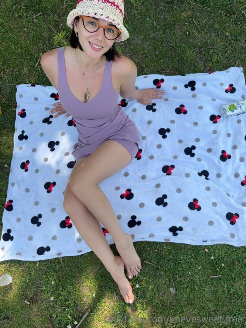 Care to join me on this blanket or should we take it to the dms in my 