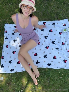 Care to join me on this blanket or should we take it to the dms in my