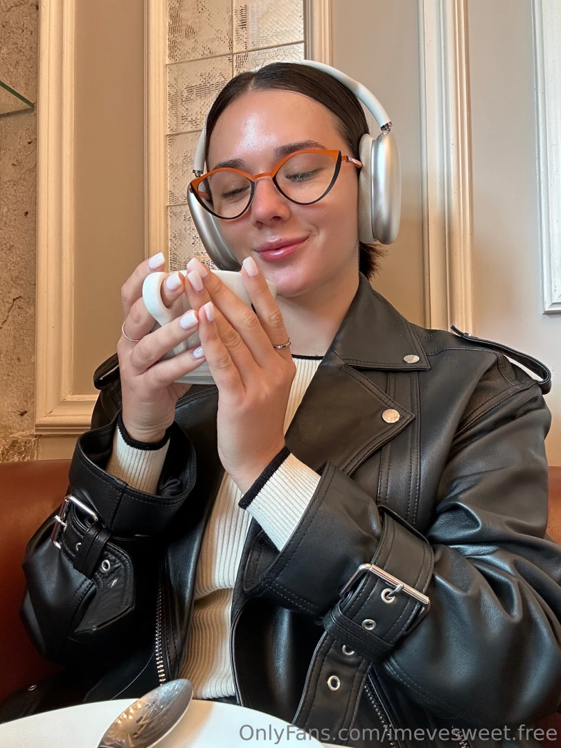 A good cup of coffee and nice company is all that i need 