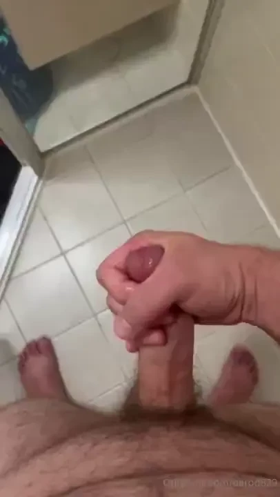 Just a little pre shower lube time 