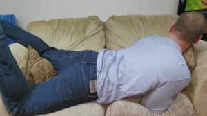 Farts but in jeans and a dress shirt - hope you enjoy