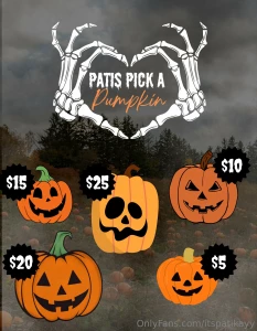 Pick a pumpkin something naughty behind every pumpkin sure to get your