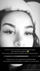 I was in a rush to finish all my pending tasks today and look what