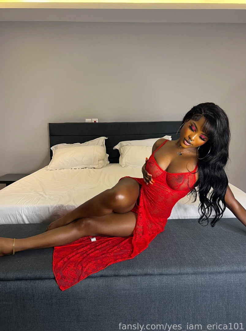 Do you like me on red baby fyp pov ebony black babe beautiful boobs part 3 