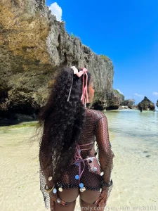 Tell me you never wanna loose me ebony ass black vacay part 3