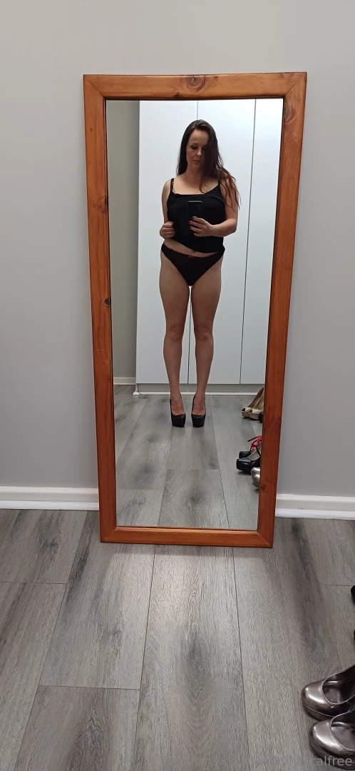 Wearing panties for a change 