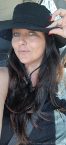 Selfie because i think my hat is cute