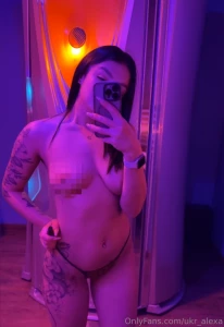 In the tanning booth heating up more than just my skin two steamy part 1