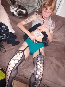 She was surprised i like her panties