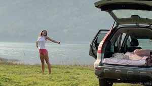 My sweet morning after a night in the car do you want to see the
