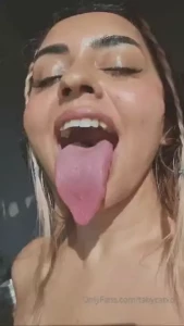 My tongue is 1 of 2 wet pink and slippery things any guesses what the