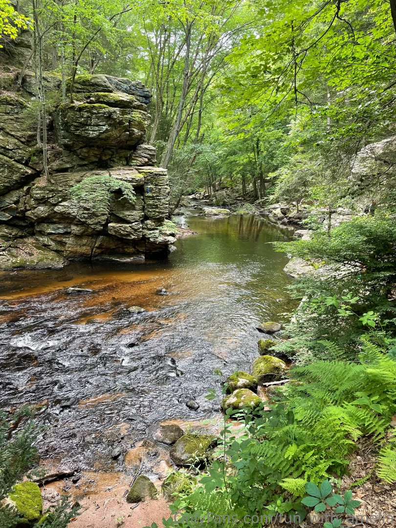 A beautiful hike in a remote location is another key to my insides 