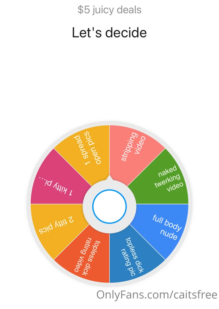 5 spin wheel 