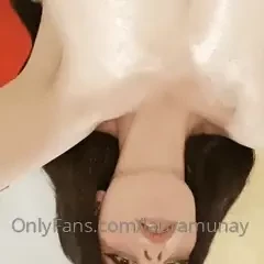 Oil is so cold on the skin 