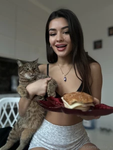 My cat doesn t seem to like that i made a sandwich just for me