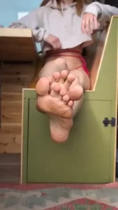 My feet could take everything from you and you d love every second of