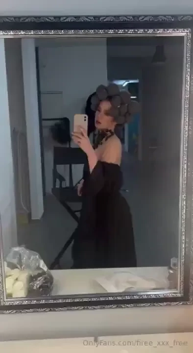 A little bit of backstage from my shoot 