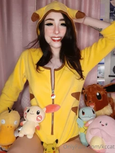 This pikachu onesie is so soft and comfy i grew up playing pokemon part 3