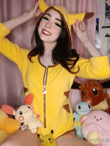 This pikachu onesie is so soft and comfy i grew up playing pokemon part 7