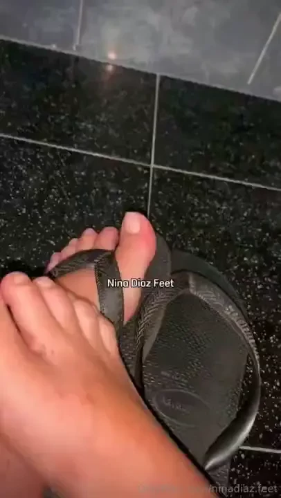 Dirty feet on flipflops today i spent the day in flip-flops and i 