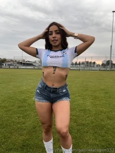 Just a sporty girl with a flirty twist
