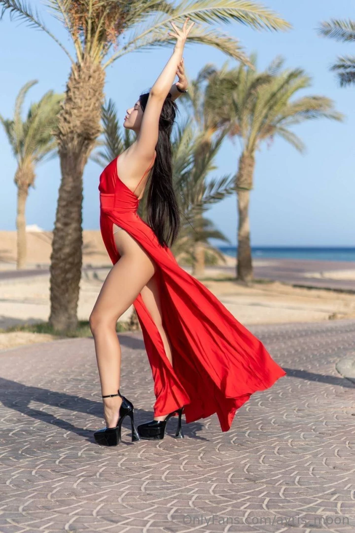 The dress is evolving perfect weather and i m not wearing panties 