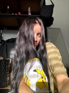 Just no makeup and chill girl luna part 1