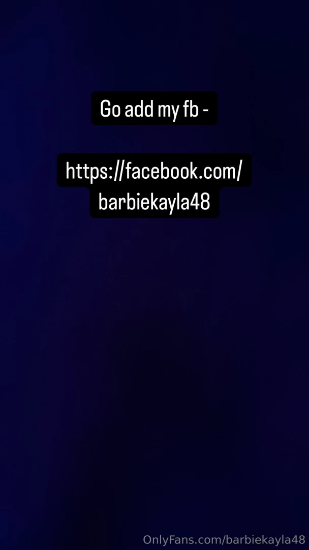 Https facebook com barbiekayla48 