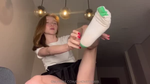 olhovetskaya - I talk about life and tease you with my socks and bare feet your job 