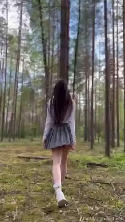 An easy and very playful walk through the forest do you want to catch 