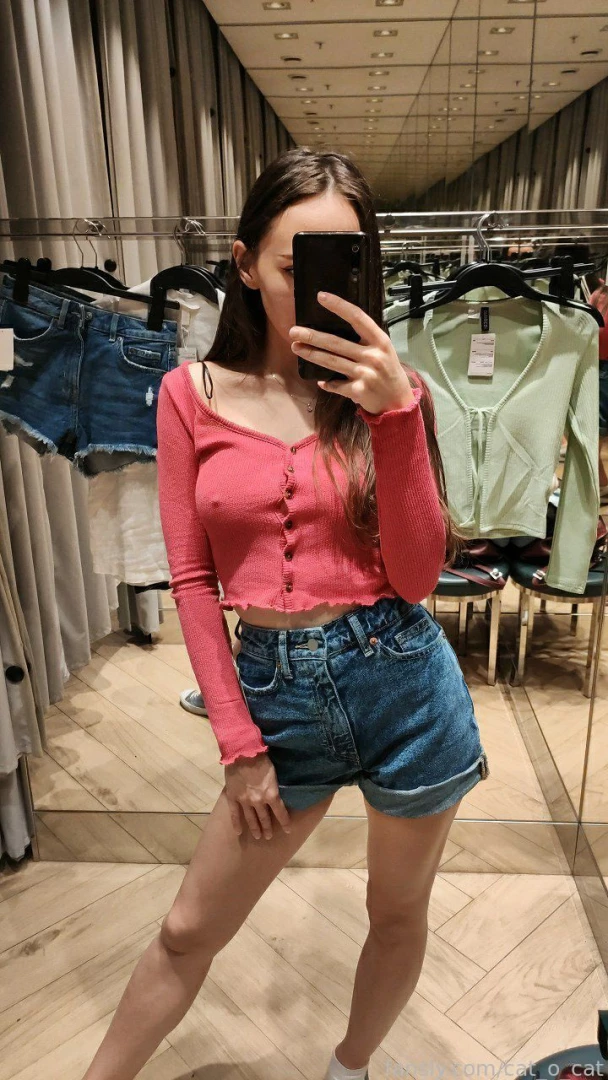 A couple of pictures from the fitting room does it suit me asian 