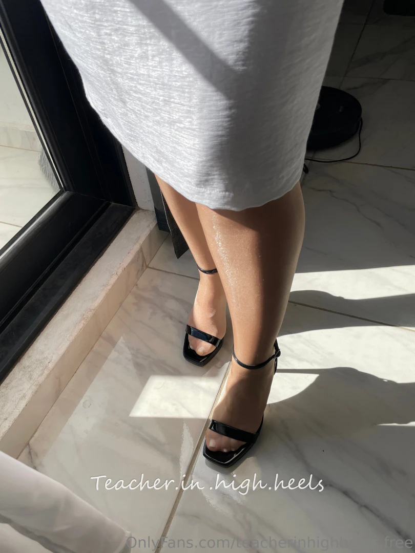 Day 17 black patent ankle strap sandals part 3 