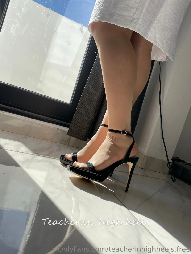 Day 17 black patent ankle strap sandals part 2 