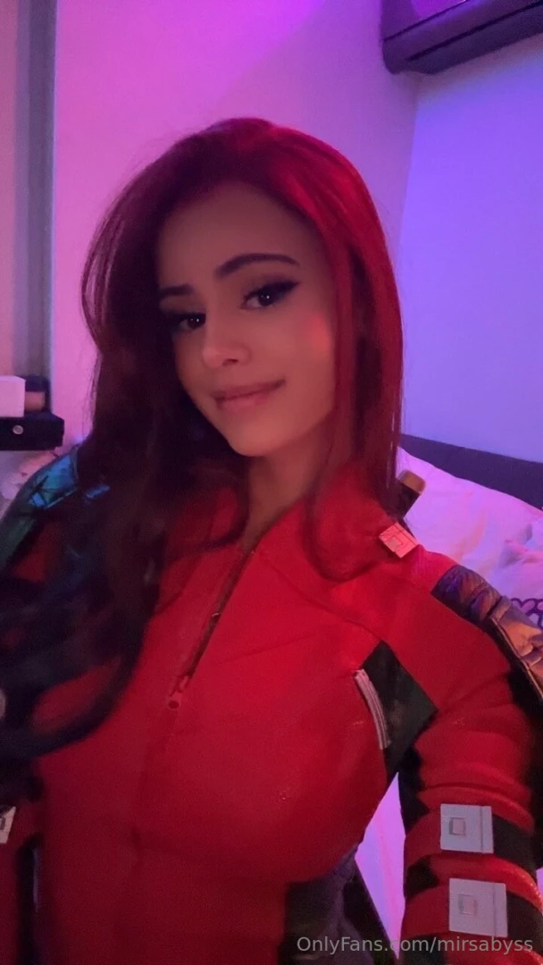 Red hair deadpool suit pure trouble part 1 