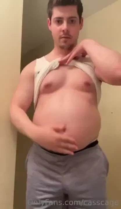 I didn t realize that my chest is getting so heavy 