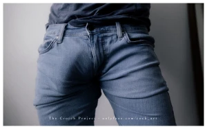 Dick in denim part 1