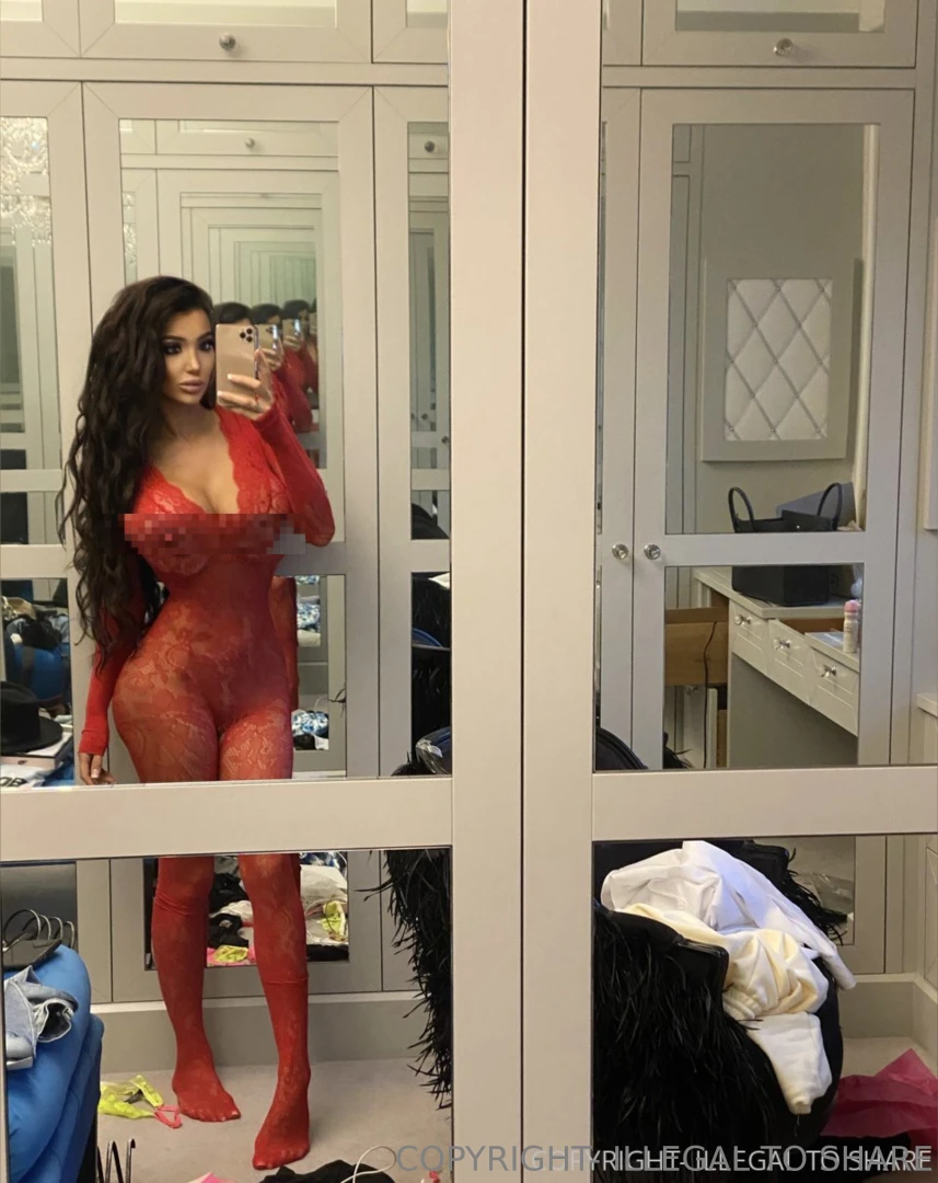 Laced up in red and feeling dangerous 